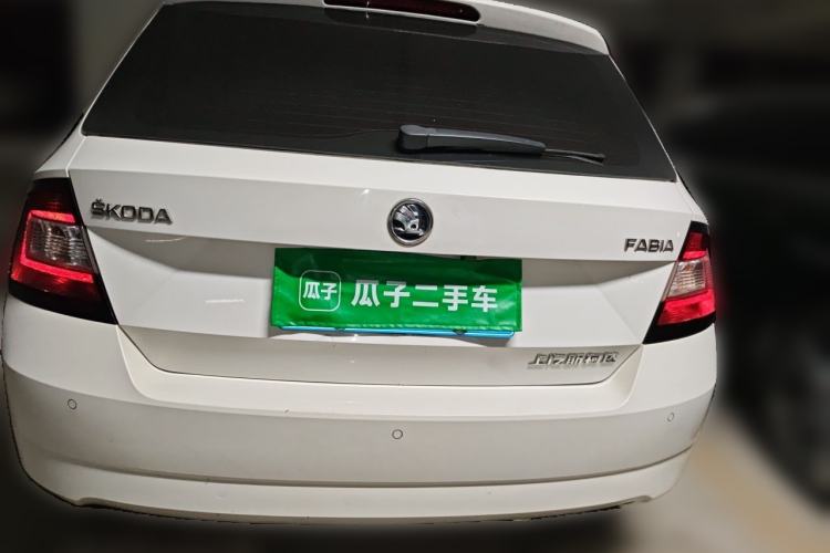 Used Skoda Fabia 2017 1.4L Automatic Car Enjoy Edition Rear