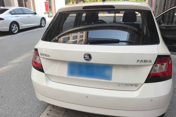 Used Skoda Fabia 2017 1.4L Automatic Car Enjoy Edition Rear