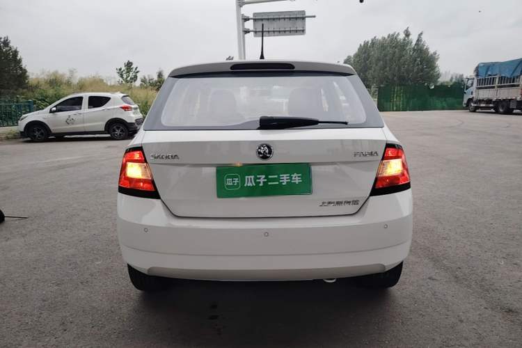 Used Skoda Fabia 2017 1.4L Automatic Car Enjoy Edition Rear