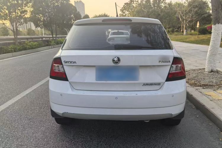 Used Skoda Fabia 2017 1.4L Automatic Car Enjoy Edition Rear