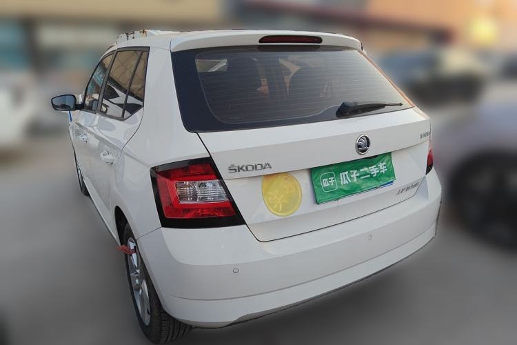 Used Skoda Fabia 2017 1.4L Automatic Car Enjoy Edition Rear Left 45 Deg