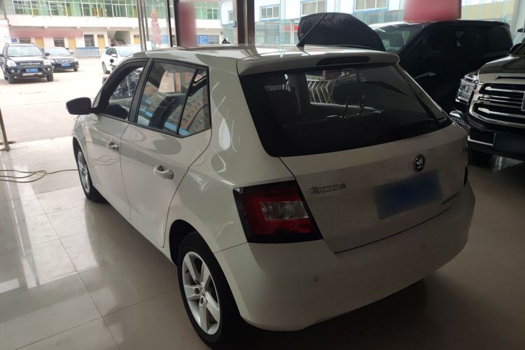 Used Skoda Fabia 2017 1.4L Automatic Car Enjoy Edition Rear Left 45 Deg