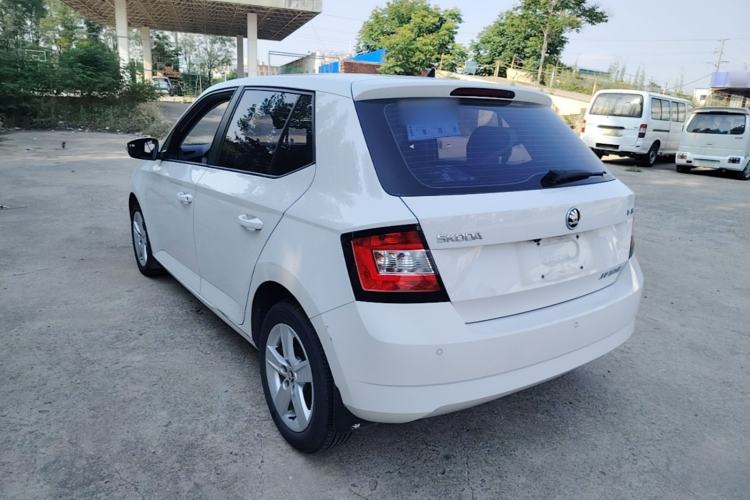 Used Skoda Fabia 2017 1.4L Automatic Car Enjoy Edition Rear Left 45 Deg