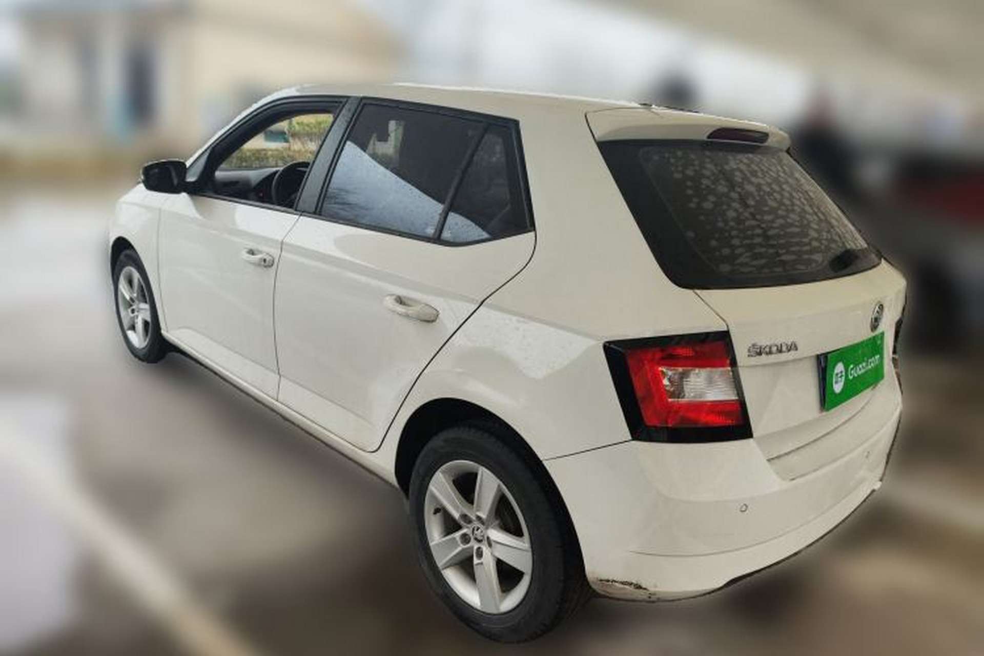 Used Skoda Fabia 2017 1.4L Automatic Car Enjoy Edition Rear Left 45 Deg