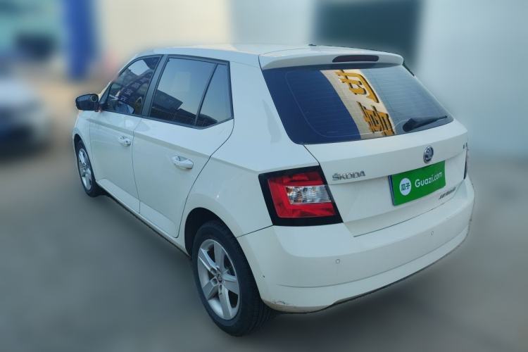 Used Skoda Fabia 2017 1.4L Automatic Car Enjoy Edition Rear Left 45 Deg