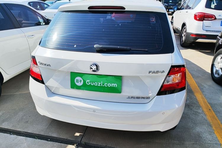 Used Skoda Fabia 2017 1.4L Automatic Car Enjoy Edition Rear