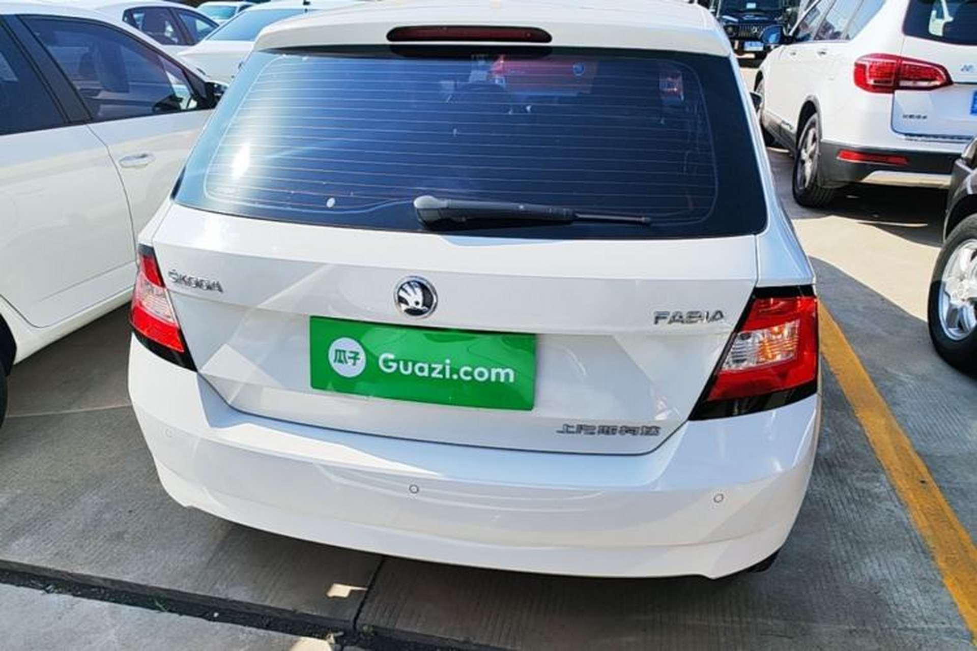 Used Skoda Fabia 2017 1.4L Automatic Car Enjoy Edition Rear