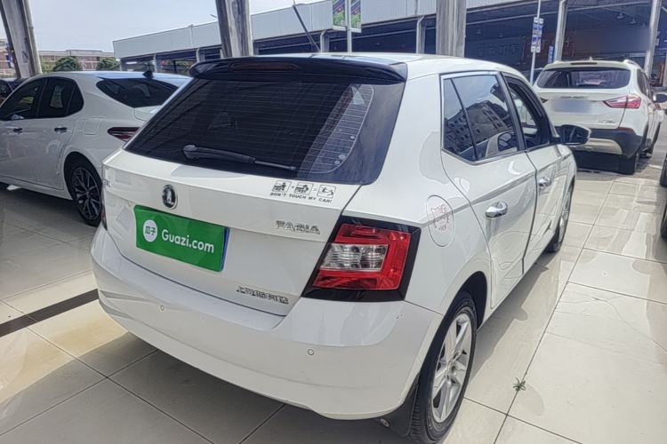Used Skoda Fabia 2017 1.4L Automatic Car Enjoy Edition Rear Right 45 Deg