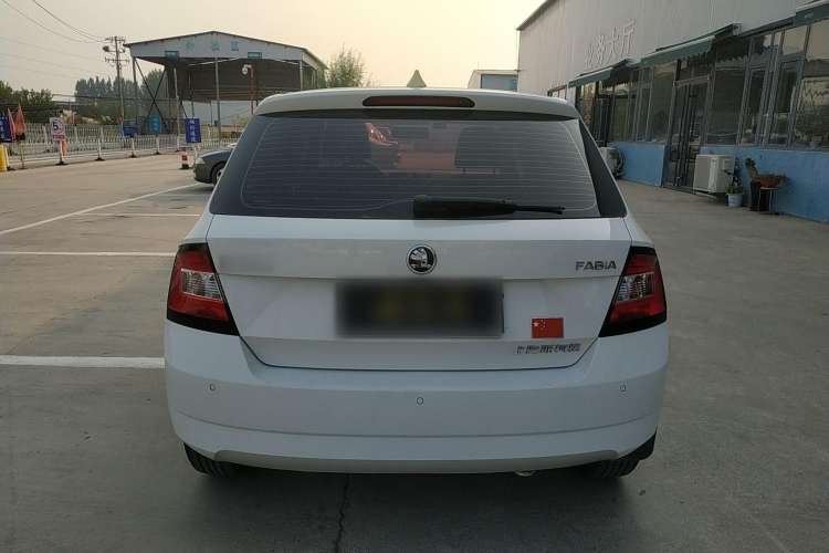 Used Skoda Fabia 2017 1.4L Automatic Car Enjoy Edition Rear