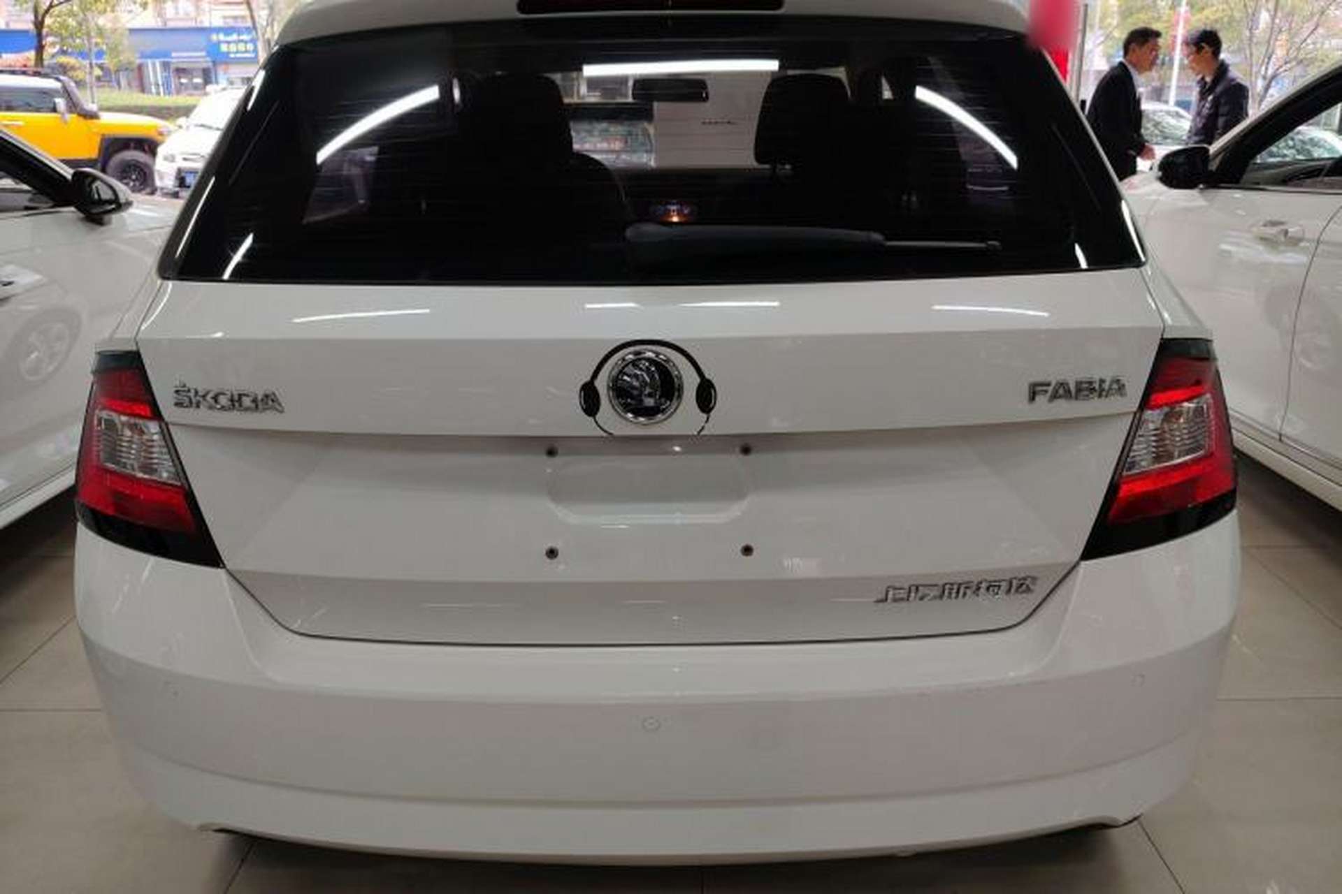 Used Skoda Fabia 2017 1.4L Automatic Car Enjoy Edition Rear