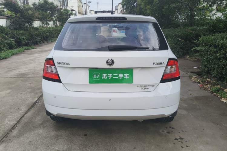 Used Skoda Fabia 2017 1.4L Automatic Car Enjoy Edition Rear