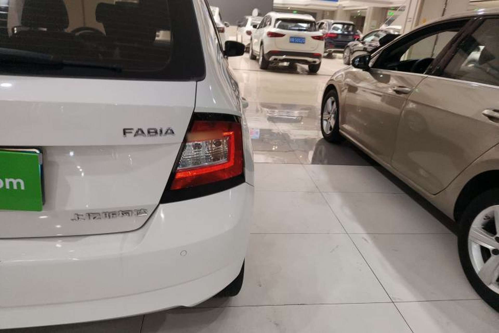 Used Skoda Fabia 2017 1.4L Automatic Car Enjoy Edition Right Rear Taillight