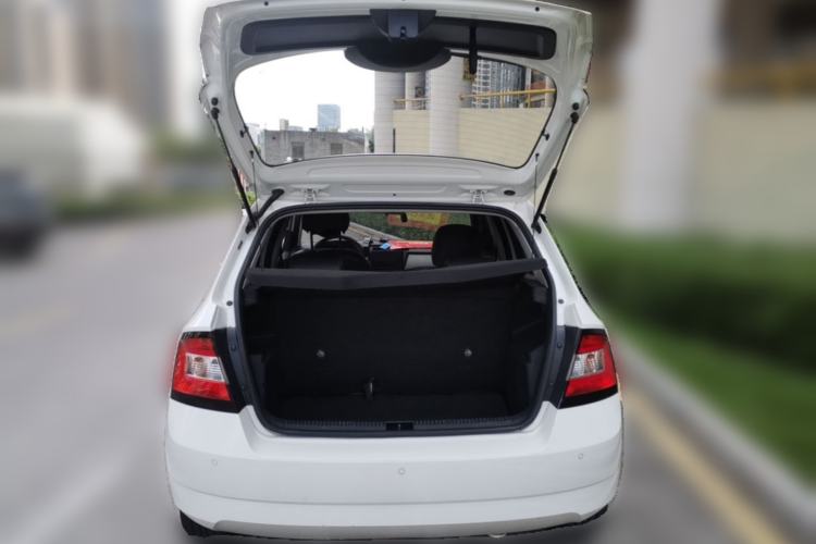 Used Skoda Fabia 2017 1.4L Automatic Car Enjoy Edition Trunk