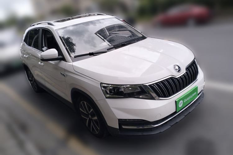 Used Skoda Kamiq 2022 1.5L Automatic Comfort Edition Front Right 45 Deg