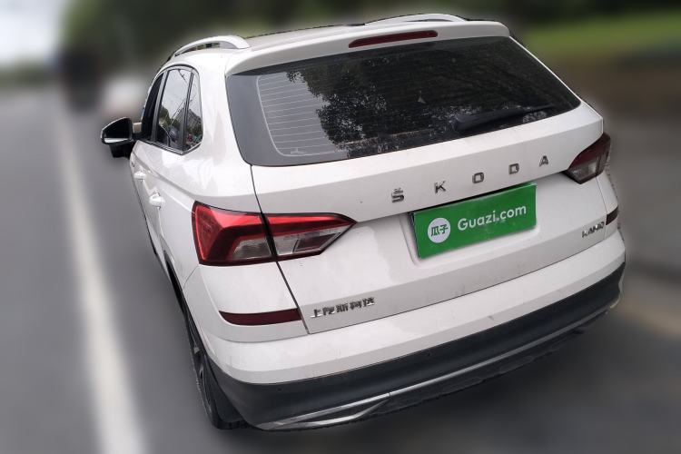 Used Skoda Kamiq 2022 1.5L Automatic Comfort Edition Rear Left 45 Deg