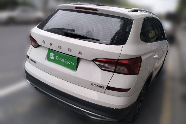 Used Skoda Kamiq 2022 1.5L Automatic Comfort Edition Rear Right 45 Deg
