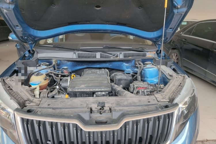 Used Skoda Kamiq 2018 1.5L Automatic Standard Version China V Emission Standard Engine Bay