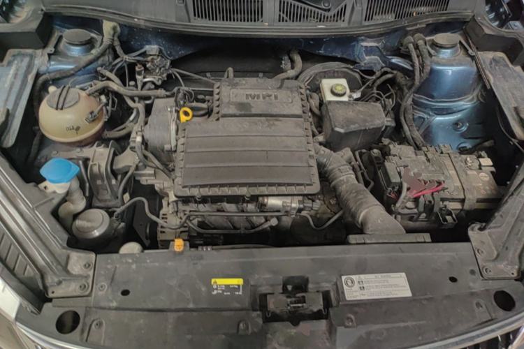 Used Skoda Kamiq 2018 1.5L Automatic Comfort Edition China VI Standard Engine Bay