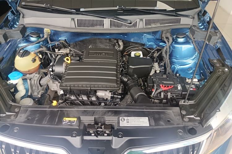 Used Skoda Kamiq 2018 1.5L Automatic Comfort Edition China VI Standard Engine Bay