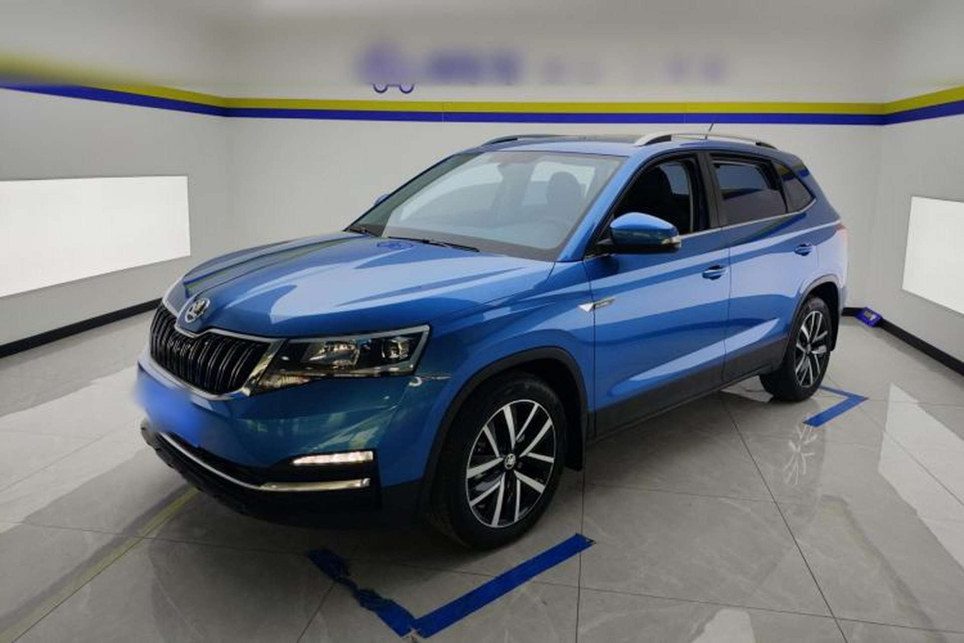Used Skoda Kamiq 2018 1.5L Automatic Comfort Edition China V Standard Front Left 45 Deg