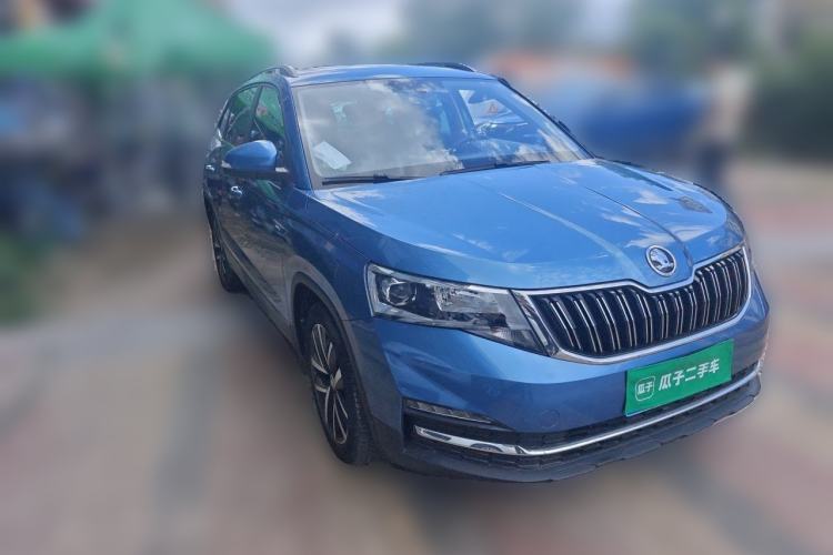 Used Skoda Kamiq 2018 1.5L Automatic Comfort Edition China VI Standard Front Right 45 Deg