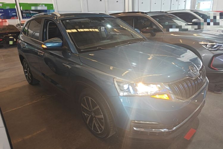 Used Skoda Kamiq 2018 1.5L Automatic Comfort Edition China VI Standard Front Right 45 Deg