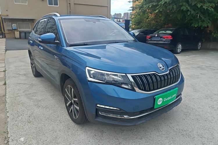 Used Skoda Kamiq 2018 1.5L Automatic Comfort Edition China V Standard Front Right 45 Deg