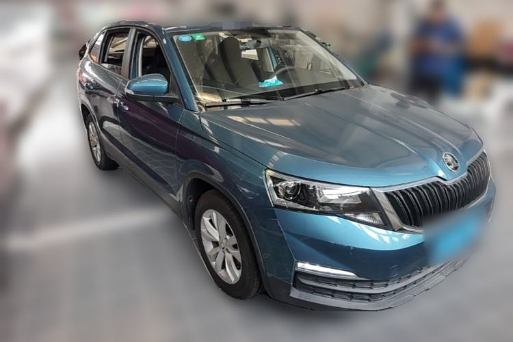 Used Skoda Kamiq 2018 1.5L Automatic Standard Version China V Emission Standard Front Right 45 Deg