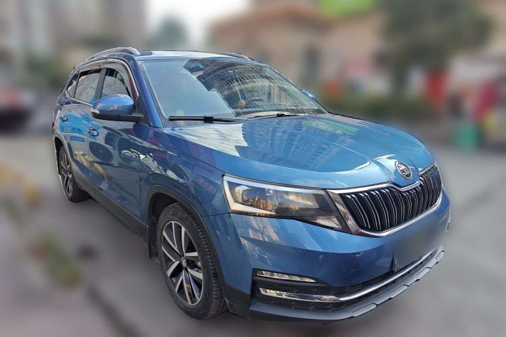 Used Skoda Kamiq 2018 1.5L Automatic Comfort Edition China V Standard Front Right 45 Deg