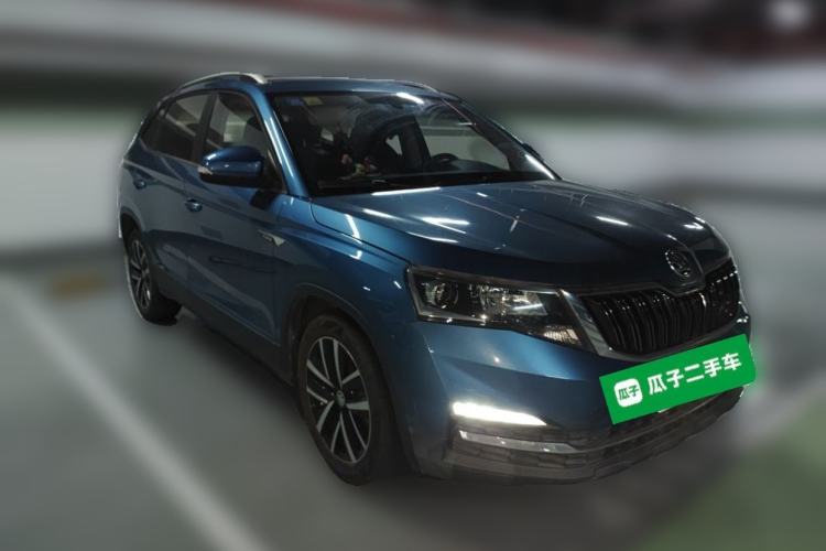 Used Skoda Kamiq 2018 1.5L Automatic Comfort Edition China V Standard Front Right 45 Deg