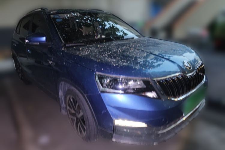 Used Skoda Kamiq 2018 1.5L Automatic Comfort Edition China V Standard Front Right 45 Deg