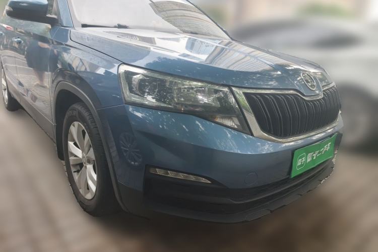 Used Skoda Kamiq 2018 1.5L Automatic Standard Version China V Emission Standard Front Right 45 Deg