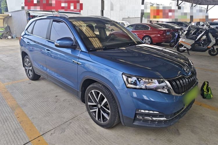 Used Skoda Kamiq 2018 1.5L Automatic Comfort Edition China V Standard Front Right 45 Deg
