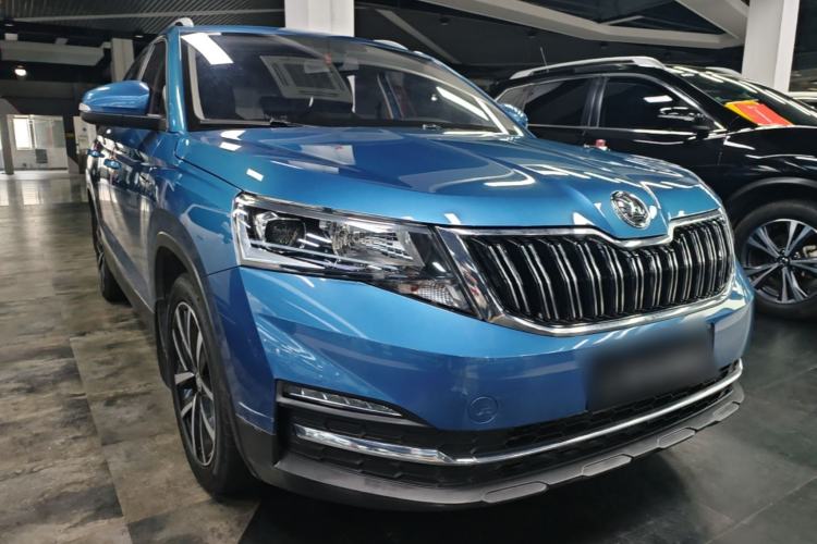 Used Skoda Kamiq 2018 1.5L Automatic Comfort Edition China V Standard Front Right 45 Deg
