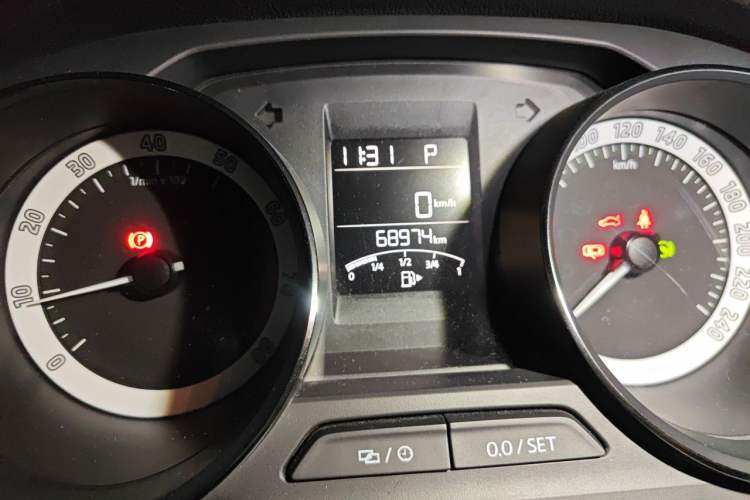 Used Skoda Kamiq 2018 1.5L Automatic Comfort Edition China V Standard Odometer Close Up
