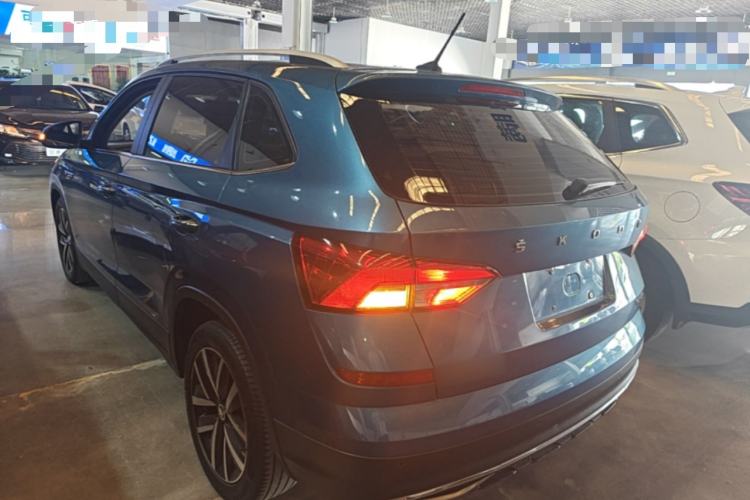 Used Skoda Kamiq 2018 1.5L Automatic Comfort Edition China VI Standard Rear Left 45 Deg