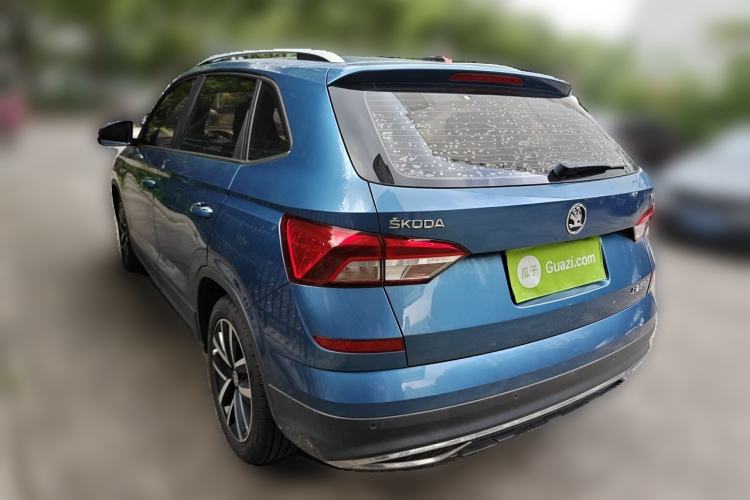 Used Skoda Kamiq 2018 1.5L Automatic Comfort Edition China VI Standard Rear Left 45 Deg