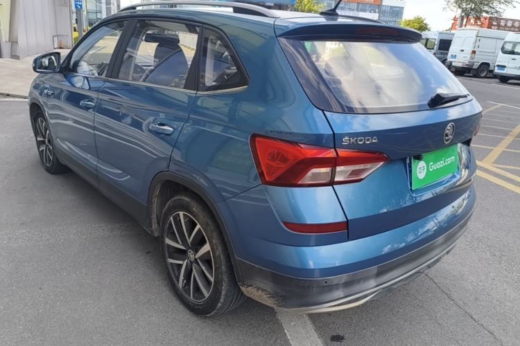 Used Skoda Kamiq 2018 1.5L Automatic Comfort Edition China VI Standard Rear Left 45 Deg