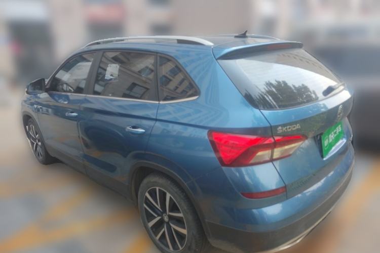 Used Skoda Kamiq 2018 1.5L Automatic Comfort Edition China VI Standard Rear Left 45 Deg