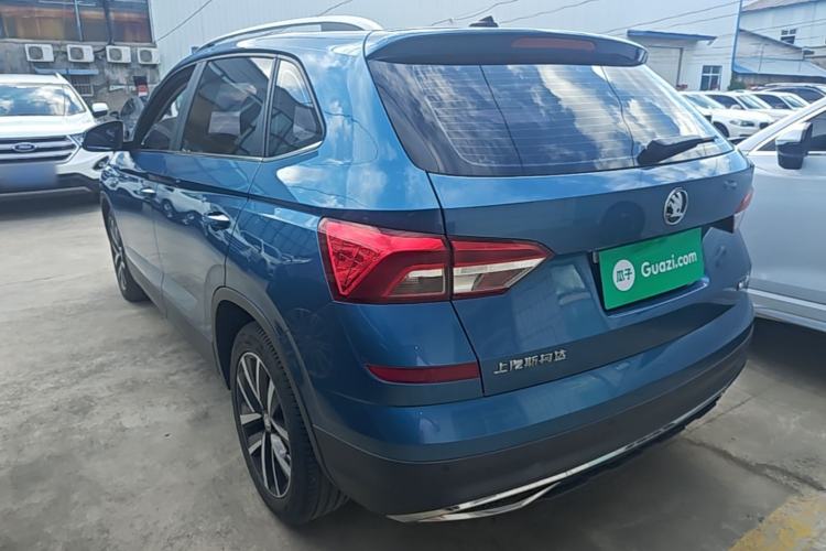 Used Skoda Kamiq 2018 1.5L Automatic Comfort Edition China VI Standard Rear Left 45 Deg