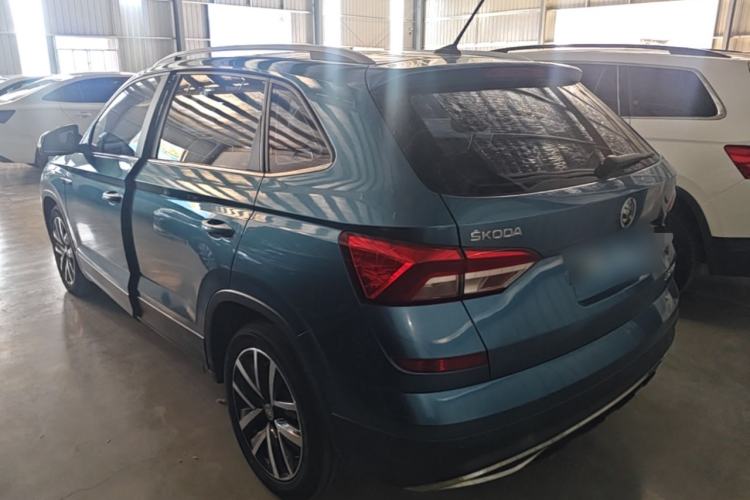 Used Skoda Kamiq 2018 1.5L Automatic Comfort Edition China V Standard Rear Left 45 Deg