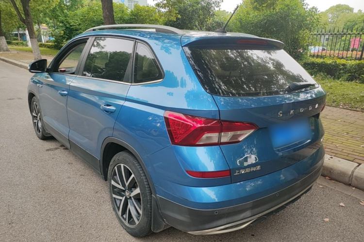 Used Skoda Kamiq 2018 1.5L Automatic Comfort Edition China VI Standard Rear Left 45 Deg