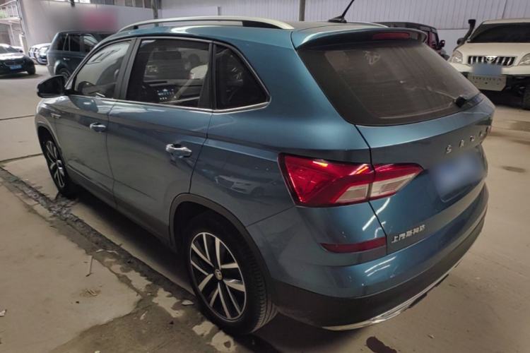 Used Skoda Kamiq 2018 1.5L Automatic Comfort Edition China VI Standard Rear Left 45 Deg