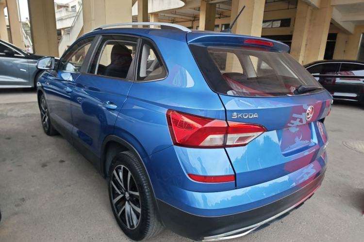 Used Skoda Kamiq 2018 1.5L Automatic Comfort Edition China VI Standard Rear Left 45 Deg