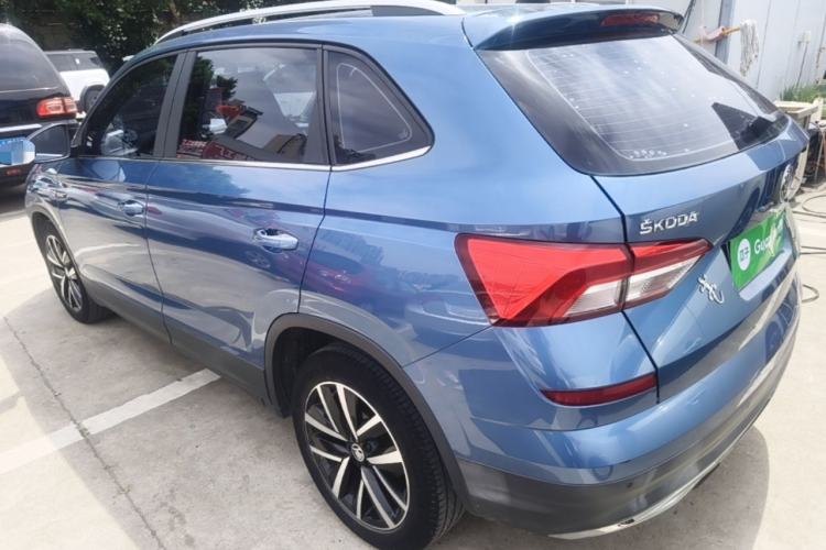 Used Skoda Kamiq 2018 1.5L Automatic Comfort Edition China VI Standard Rear Left 45 Deg