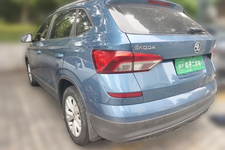 Used Skoda Kamiq 2018 1.5L Automatic Standard Version China V Emission Standard Rear Left 45 Deg