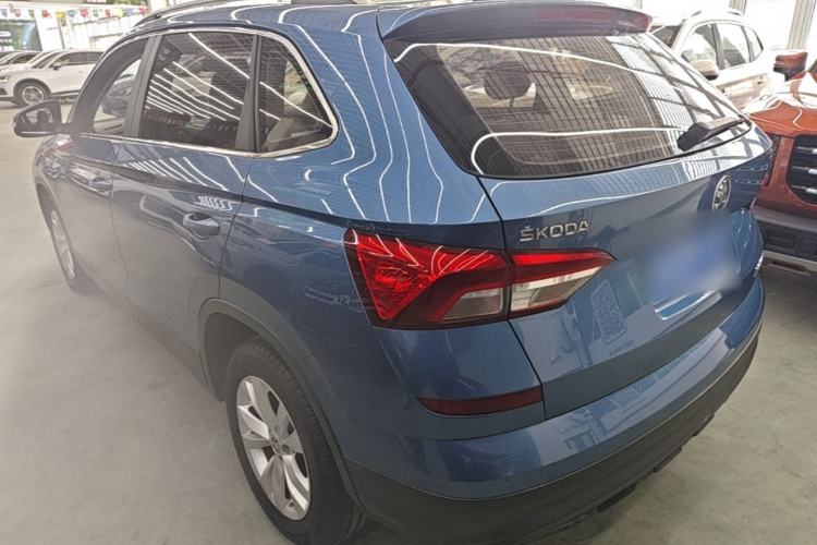 Used Skoda Kamiq 2018 1.5L Automatic Standard Version China V Emission Standard Rear Left 45 Deg