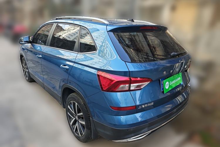 Used Skoda Kamiq 2018 1.5L Automatic Comfort Edition China VI Standard Rear Left 45 Deg