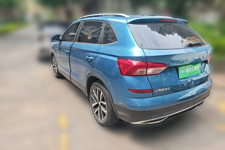 Used Skoda Kamiq 2018 1.5L Automatic Comfort Edition China VI Standard Rear Left 45 Deg
