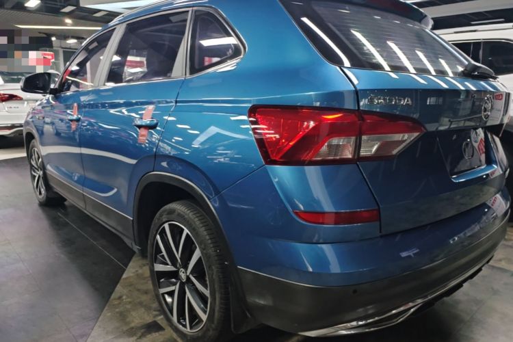 Used Skoda Kamiq 2018 1.5L Automatic Comfort Edition China V Standard Rear Left 45 Deg